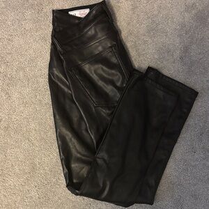 Gap Vintage Leather  Skinny Pants